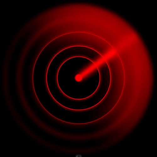 Red team attack simulation icon